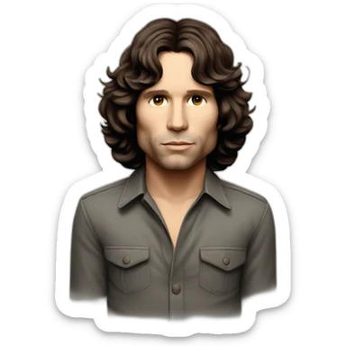 Jim Morrison sticker