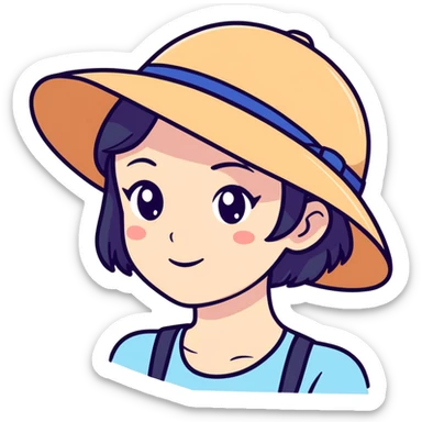 Sophie hat sticker