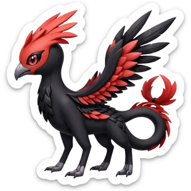 Meloetta-Nargacuga-Yveltal-Pokémon-Fakémon-creature sticker