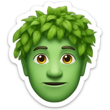 The Green Giant The Israeli and Jewish version sticker