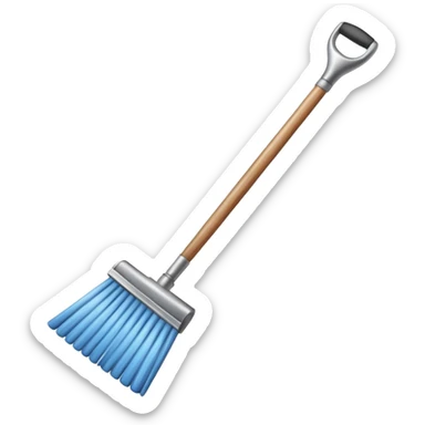 A cleaning tool sticker