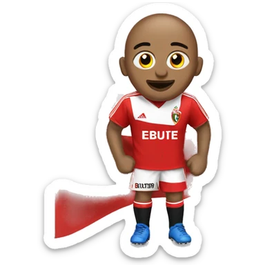 Create a Benfica fan club with flag sticker