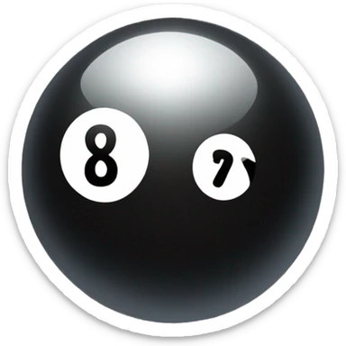 8 ball sticker