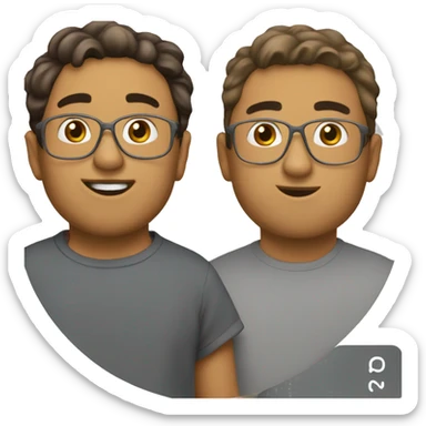 3 corações  sticker