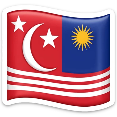 malaysia sabah flag emoji sticker