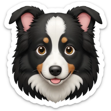 Border collie sticker