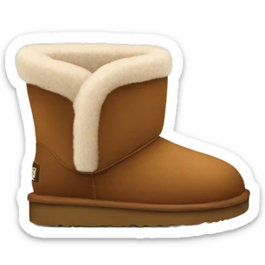Ugg slippers in Brown  sticker