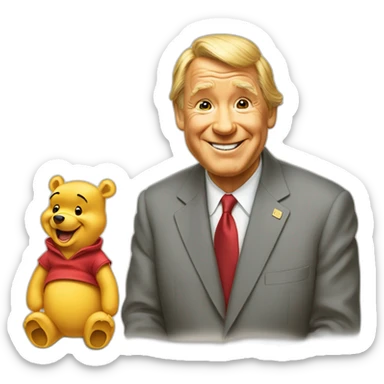 President Winnie the Pooh sticker