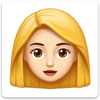 omuz hizasında kısa kıvırcık saçlı, buğday tenli ve koyu kahverengi gözlü genç bir kadın sticker