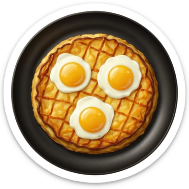 swiss rösti, without eggs sticker