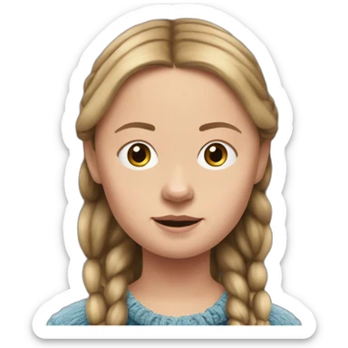 Greta Thunberg sticker