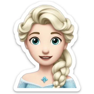 Reine des neiges sticker