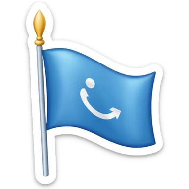 I want to create my own flag. That looks like a verified badge for Instagram. sticker