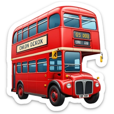 London Bus sticker