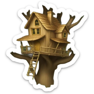 treehouse sticker