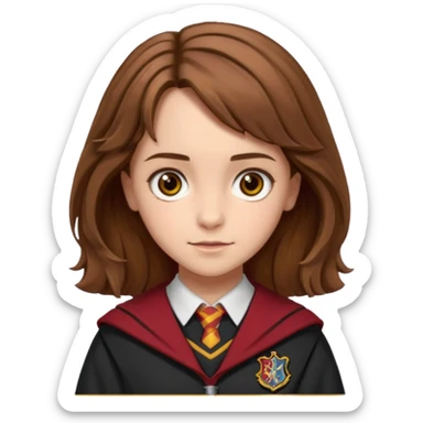 Hermione Granger from Harry Potter sticker