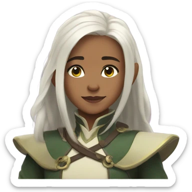 rayla from the dragon prince sticker