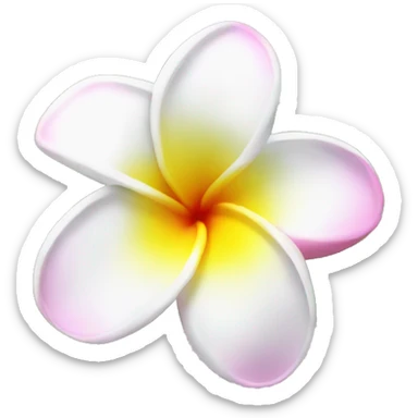 Plumeria  sticker