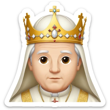 Pope Leo XIV sticker