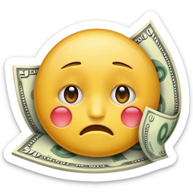 cry money sticker