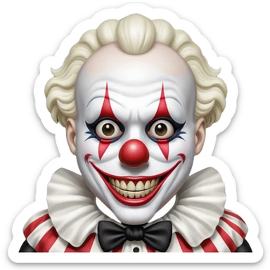 Art the clown Terrifier movie sticker