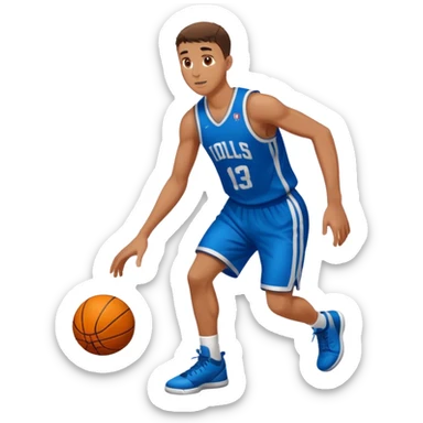 make a genmoji of a basketball player sticker
