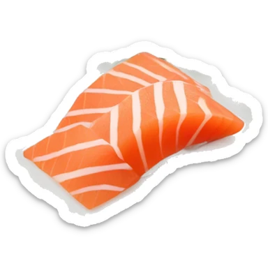 piece of sashimi sticker