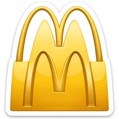 McDonald’s logo  sticker