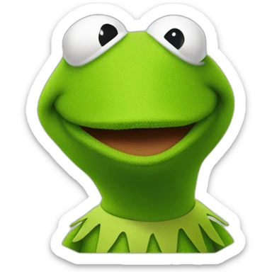 Kermit the Frog sticker