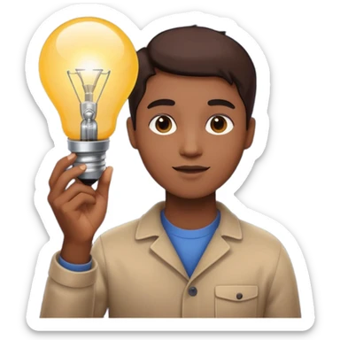 Create a emoji for this quote “Do not fear to be eccentric in opinion, for every opinion now accepted was once eccentric.” emoji it should symbolises or describe it's meaning  sticker