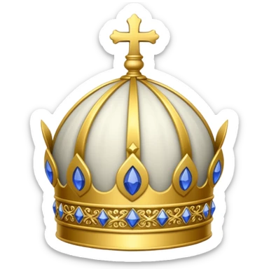 Make me a archbishop mitre I want a catholic mitre don’T put a human just the hat  sticker