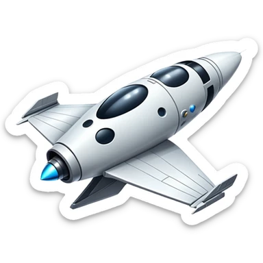 nave espacial sticker
