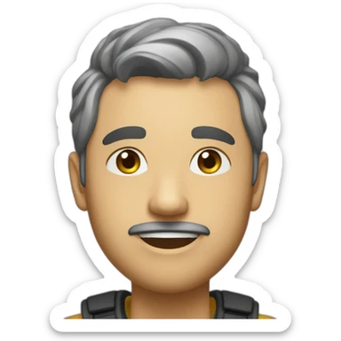 Michou le youtubeur sticker