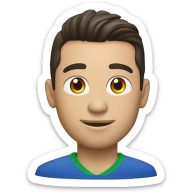 Cristiano con la copa del mundo sticker