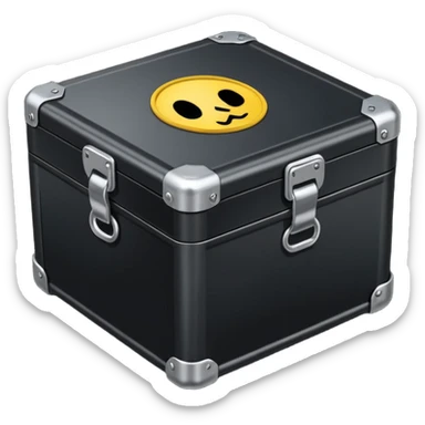 Can u make me an emoji of an box saying YAPPINGBOXRANTSS sticker