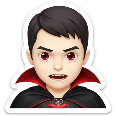 vampire kid sticker