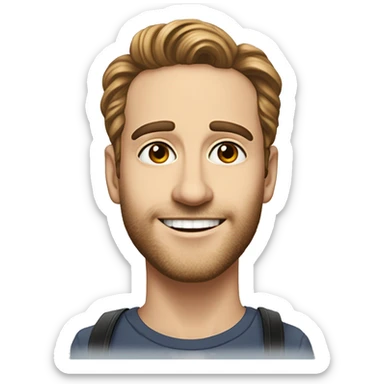 Benjamin Levi Ross is an American stage actor and singer. He is best known for his work in the Tony Award winning musical Dear Evan Hansen, where he was an understudy for the roles of Evan, Connor and Jared on Broadway and Evan skinny caucasian sticker