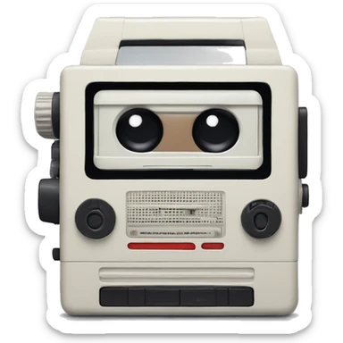 Talkboy - cassette recorder from the movie "Home Alone" sticker