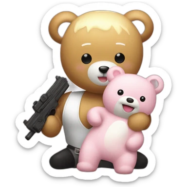 Dolph Lundgren with korilakkuma sticker