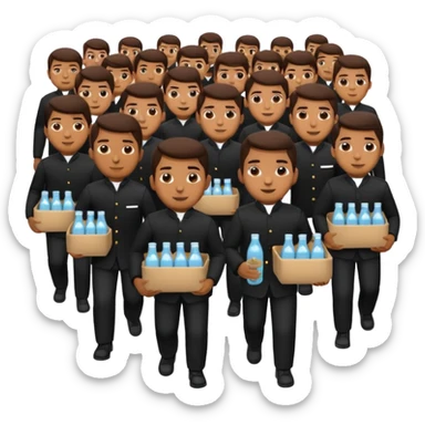 The busboys who carry trays of empty bottles and glasses are short and brown-skinned Latinos, between five feet three and five feet five tall. Wearing plain black uniforms, they weave through the crowd carrying trays, mops, and glasses almost sight unseen sticker