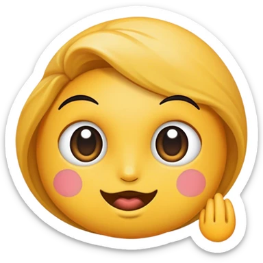 Create an emoji by convert  saudi riyal  as "ريال". add arbic font. in Text not image. sticker