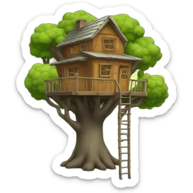 treehouse sticker