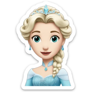 reine des neiges sticker