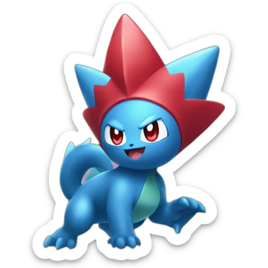 Shiny weavile pokemon sticker