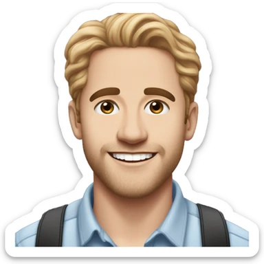 Benjamin Levi Ross is an American stage actor and singer. He is best known for his work in the Tony Award winning musical Dear Evan Hansen, where he was an understudy for the roles of Evan, Connor and Jared on Broadway and Evan skinny caucasian sticker