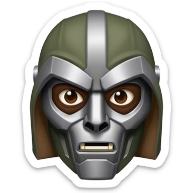 Mf doom sticker