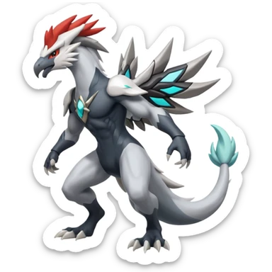 Silvally-Kyurem-fusion, full body sticker