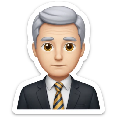 AN UNCLE with a tie in business clothes sticker