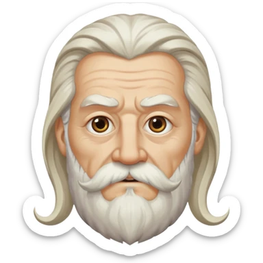 Norse mythology odin one eye sticker