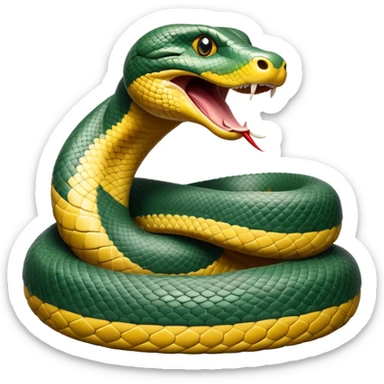 cinematic-noble-anaconda-portrait-emoji,-poised-and-imposing,-with-a-massive,-sinuous-build-draped-in-intricately-patterned-scales-and-piercing,-focused-eyes,-simplified-yet-sharp-and-sophisticated-features,-highly-detailed sticker